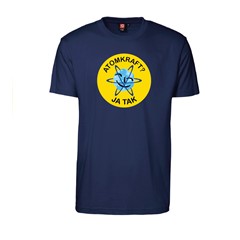 T-shirt ( navy ) - stort logo 