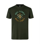T-shirt ( Flaskegrøn ) Brug hjernen, split kernen